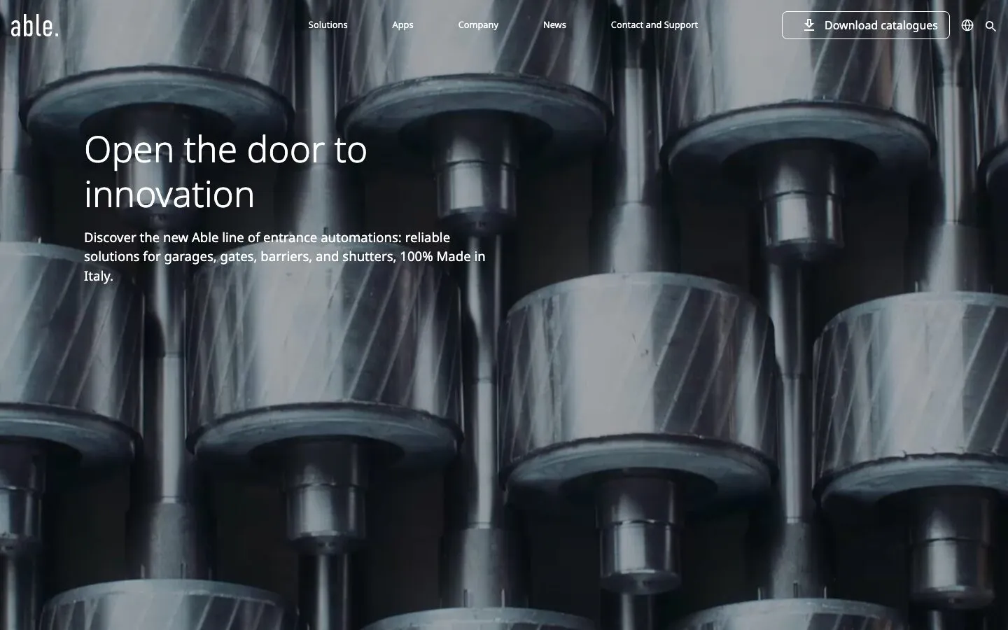 Home page di ableautomation.com