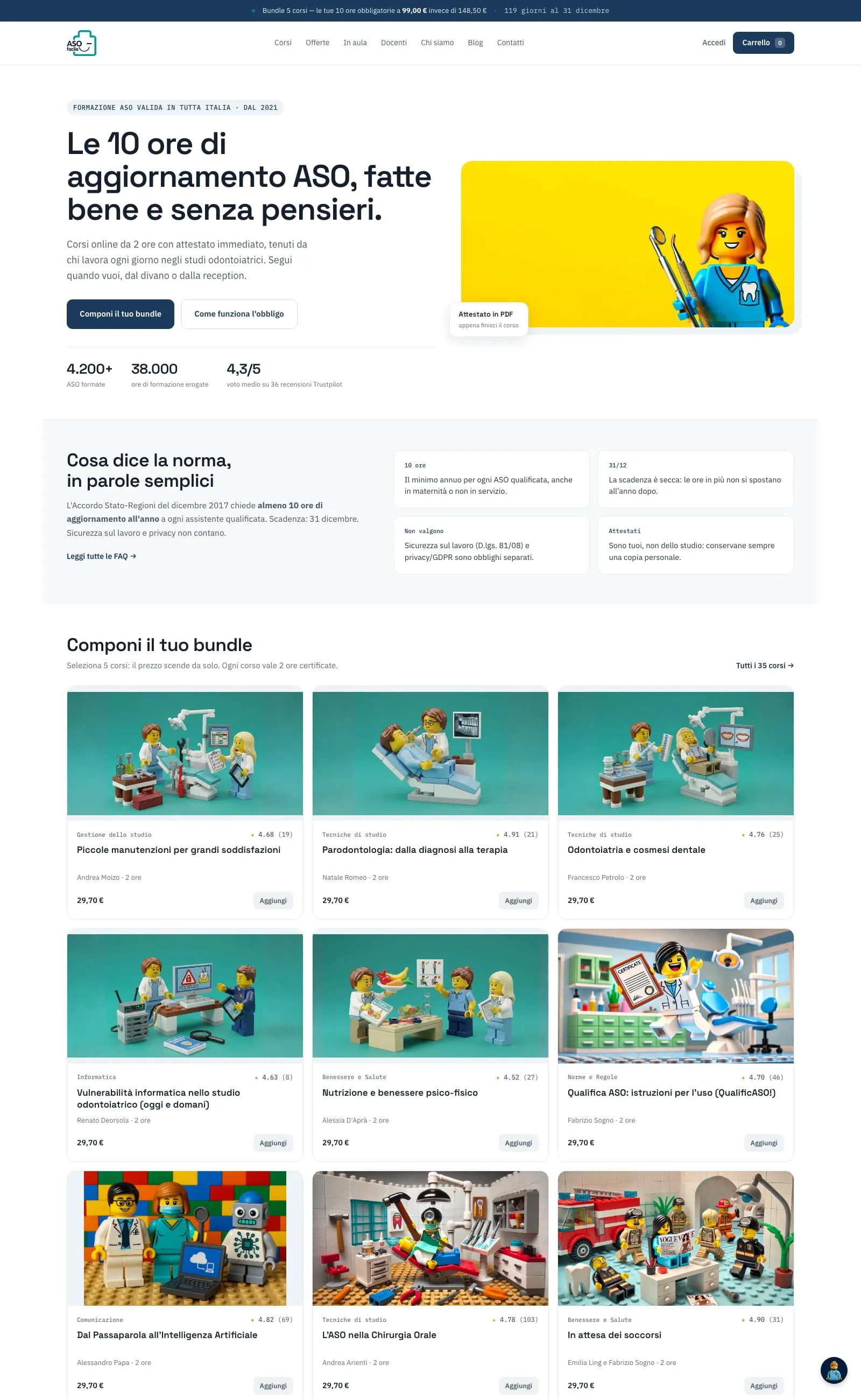 Pagina completa di asofacile.it