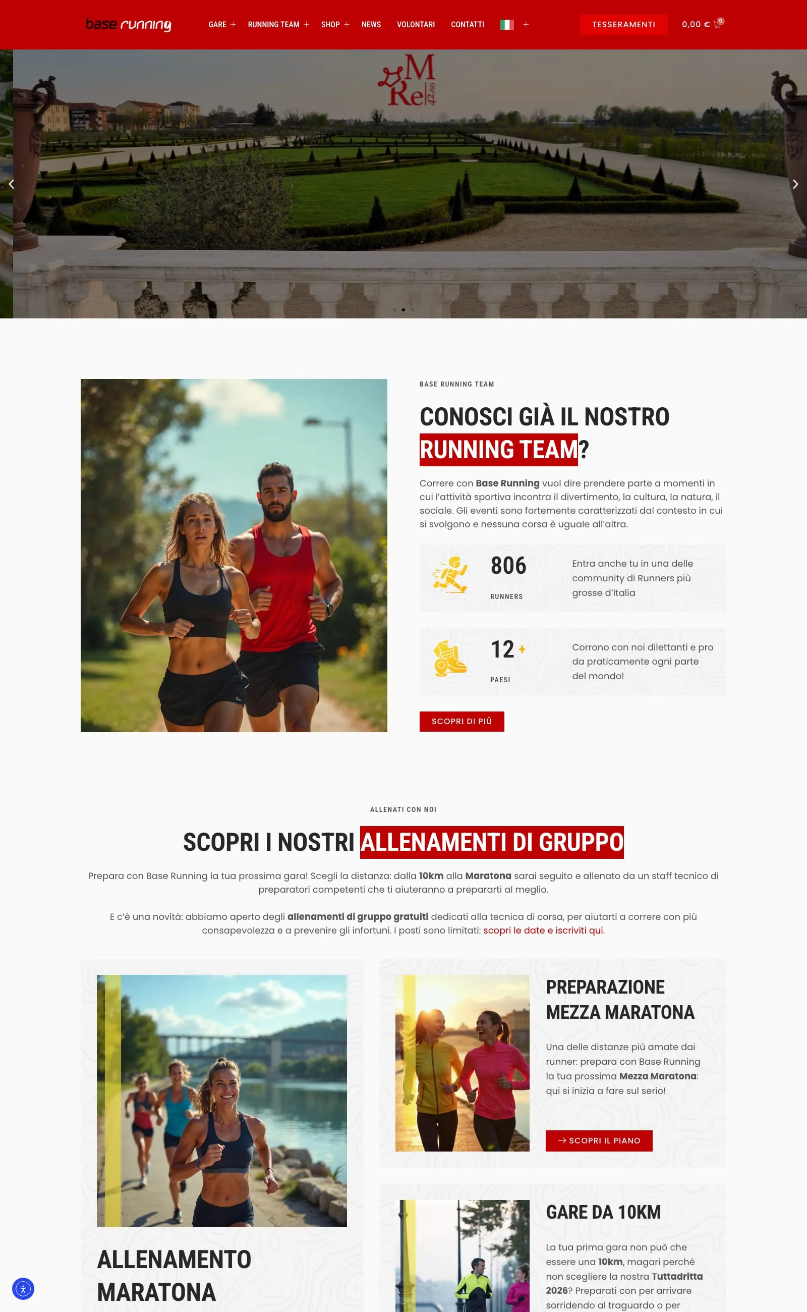 Pagina completa di baserunningteam.it